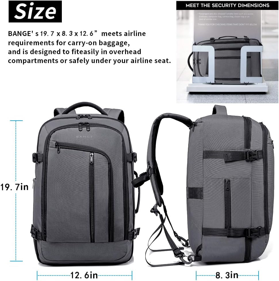 BANGE 40L Travel Backpack